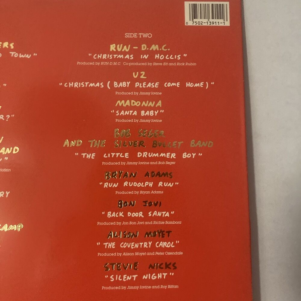 A VERY SPECIAL CHRISTMAS 87 33 rpm 12" vinyl record Special Olympics Production - Picture 6 of 12